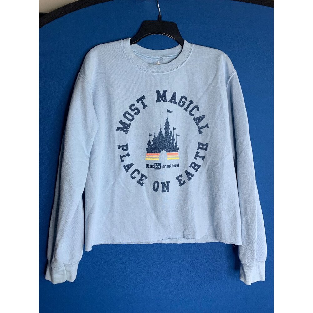Disney - WDW Most Magical Place on Earth - Cinderella Castle sweatshirt - Size S